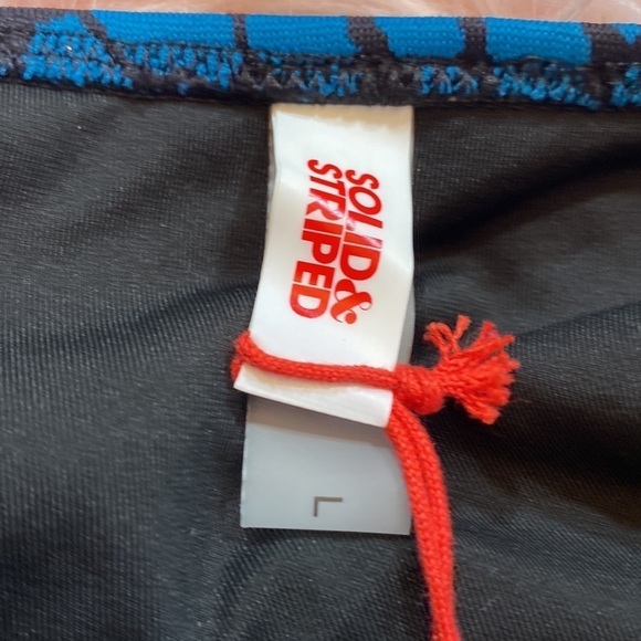 NWT Solid & Striped The Tati Bikini Bottom in Graphic Leopard Print sz L - Picture 3 of 11